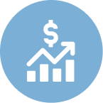 increase revenue icon